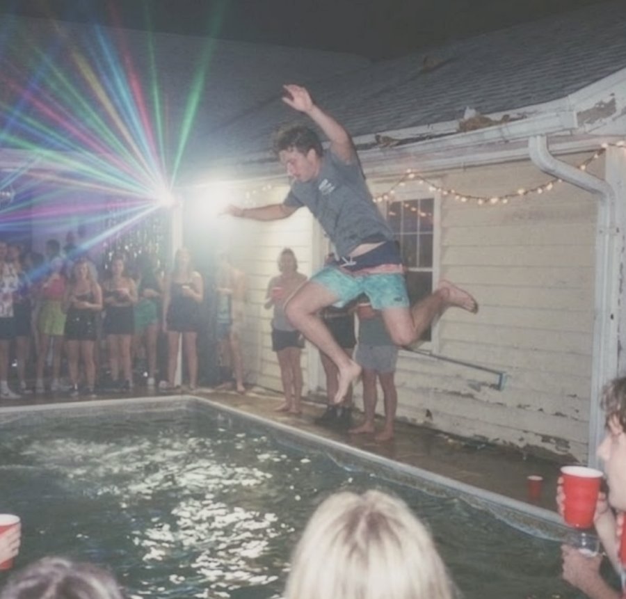 A house party in full swing